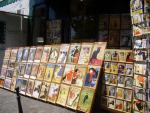 In the artists quarter. Lots of people selling paintings by Toulouse Latreck