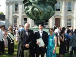 The happy parents