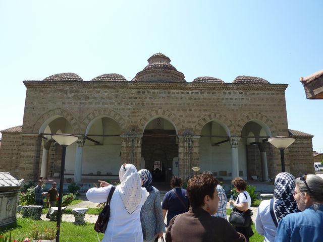 The Iznik museum with stunning pottery examples inside (though no photos allowed) The Iznik museum with stunning pottery examples inside (though no photos allowed)