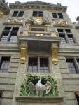 The 'swan' building in the main square in Brussels