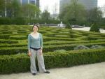 Ruth in the botanical garden park